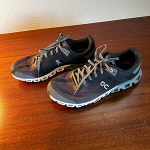 On Mens Cloudflow Mesh Black size 9 US